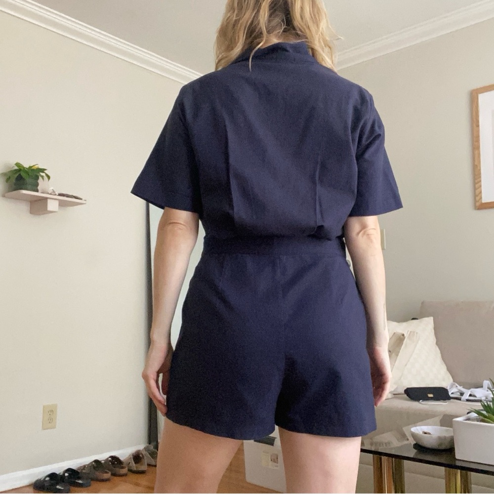 Linen romper - Picture 2 of 4